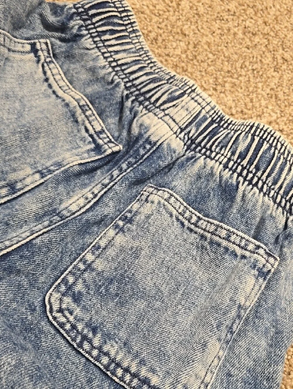 GAP Light Blue Denim Cargo Jeans